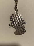 Puerto Rico Boricua Boy Keychain