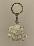 I Love Puerto Rico Heart Keychain