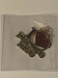 I Love Puerto Rico Heart Keychain