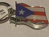 Puerto Rico Flag Keychain