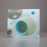 Color Changing LED Digital Clock and Alarm, AAA batteries