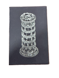 Rotating Dice Tower Cylinder 7-in-1- Metal Tabletop RPG Spinner Dice