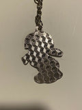 Puerto Rico Boricua Boy Keychain 