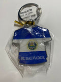 El Salvador Tshirt Keychain 