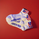 Puerto Rico Socks 3 pack With Flag