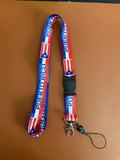 Puerto Rico Landyard Keychain
