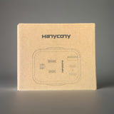 Hanycony European Travel Plug Adapter USB C International US To Europe 2 Outlet