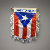 Puerto Rico Banner  4" x 6", with White trim