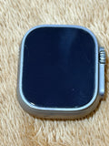 Apple Watch Ultra 49mm Titanium Case with White Ocean Band, GPS + Cellular ATT