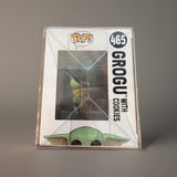 Funko Pop! Vinyl: Star Wars - Grogu with Cookie #465 With Protective Case