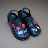 Puerto Rico Slides with Charms Size 9