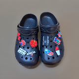 Puerto Rico Slides with Charms Size 9