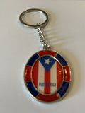 Puerto Rico Flag Keychain 