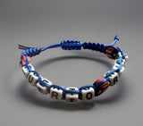 Puerto Rico Letters Unisex Macrame Bracelet