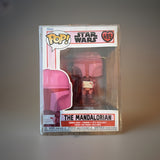 Funko Pop! Vinyl: Star Wars - The Mandalorian (Pink) #495 Protective Cover
