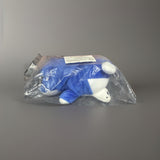 Blue and White Cat Plush Toy New