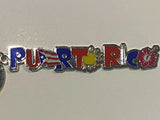 Puerto Rico Flag Keychain Amapola 