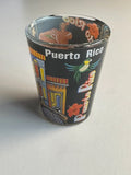 Puerto Rico Shot Glass 4 Varieties to Choose 