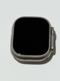 Apple Watch Ultra 49mm Titanium Case with White Ocean Band, GPS + Cellular ATT