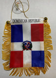 Dominican Republic Mini Banner  4 X 6 