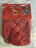 Puerto Rico Kitchen Pot Holder and Mitts 2 Piece Set Instrument 
