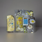 PomPomPurin Character Accessories Lanyard, Pens, Sticky Memo Book, Pins Keychain