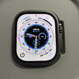 Apple Watch Ultra 49mm Titanium Case with White Ocean Band, GPS + Cellular ATT