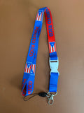 Puerto Rico Landyard Keychain