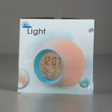 Color Changing LED Digital Clock and Alarm, AAA batteries