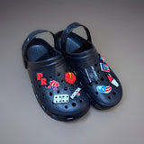 Puerto Rico Slides with Charms Size 8