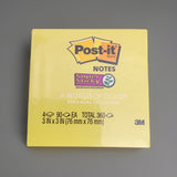 Post it 3x3 super full sticky notes Count 360 Random Colors