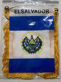 El Salvador Mini Banner 4 X 6 