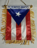 Puerto Rico lot Mini Banner, Boxing Gloves and Keychain 3 pieces FREE SHIPPING