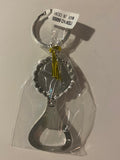 Puerto Rico Keychain Flag with a bottle opener 