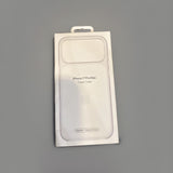 Genuine Apple iPhone 17 Pro Max Silicone Case with MagSafe Clear Case Open Box