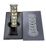 Rotating Dice Tower Cylinder 7-in-1- Metal Tabletop RPG Spinner Dice