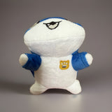 Blue and White Cat Plush Toy New