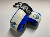 El Salvador Hanging Mini Boxing Gloves Pair 