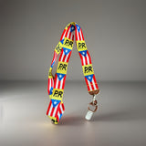 Puerto Rico Landyard Keychain