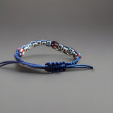 Puerto Rico Letters Unisex Macrame Bracelet