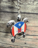 Puerto Rico Turtle Flag Can Opener keychain