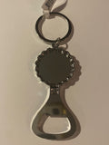 Puerto Rico Keychain Flag with a bottle opener 