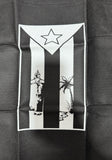 Puerto Rico Black Flag Reusable Bag Set of 2
