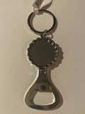 Puerto Rico Flag Bottle Opener Keychain 