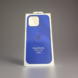 Apple iphone 16 Pro Case Silicone Magsafe Blue New