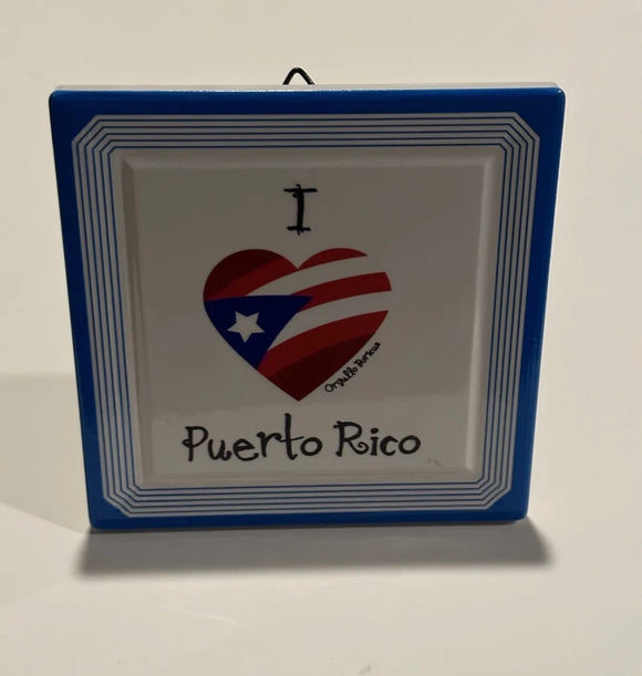 Puerto Rico Ceramic Frame
