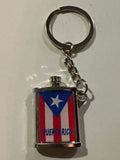Puerto Rico Flask Keychain