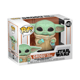 Funko Pop! Vinyl: Star Wars - Grogu with Cookie #465 With Protective Case