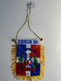 Dominican Republic Mini Banner Flag 4 X 6