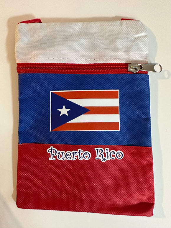 Puerto Rico Kids Handbag with Flag